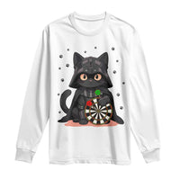 Dark Lord Cat Dartist Gift Long Sleeve Shirt Funny Sci Fi Dart Thrower Gift - Wonder Print Shop