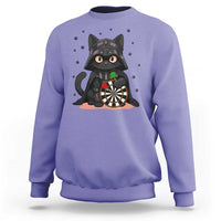 Dark Lord Cat Dartist Gift Sweatshirt Funny Sci Fi Dart Thrower Gift - Wonder Print Shop