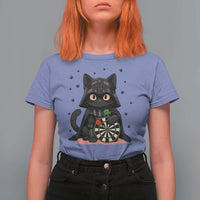Dark Lord Cat Dartist Gift T Shirt For Women Funny Sci Fi Dart Thrower Gift - Wonder Print Shop