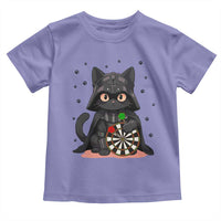 Dark Lord Cat Dartist Gift Toddler T Shirt Funny Sci Fi Dart Thrower Gift - Wonder Print Shop