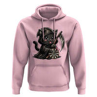 Dark Reaper Cat Throwing Darts Hoodie Funny Pub Game Gift - Wonder Print Shop