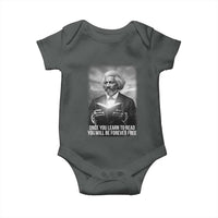 Frederick Douglass Baby Onesie Once You Learn To Read You Will Be Forever Free - Wonder Print Shop