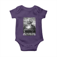 Frederick Douglass Baby Onesie Once You Learn To Read You Will Be Forever Free - Wonder Print Shop