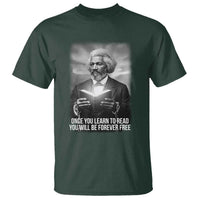 Frederick Douglass T Shirt Once You Learn To Read You Will Be Forever Free - Wonder Print Shop