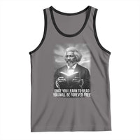 Frederick Douglass Tank Top Once You Learn To Read You Will Be Forever Free - Wonder Print Shop