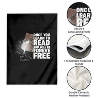 Frederick Douglass Freedom Quote Garden Flag Once You Learn To Read - Wonder Print Shop