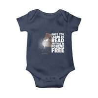 Frederick Douglass Freedom Quote Baby Onesie Once You Learn To Read - Wonder Print Shop