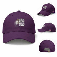 Frederick Douglass Freedom Quote Baseball Cap Once You Learn To Read