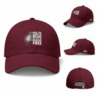 Frederick Douglass Freedom Quote Baseball Cap Once You Learn To Read