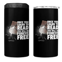 Frederick Douglass Freedom Quote 4 in 1 Can Cooler Tumbler Once You Learn To Read - Wonder Print Shop