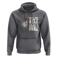 Frederick Douglass Freedom Quote Hoodie Once You Learn To Read - Wonder Print Shop
