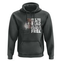 Frederick Douglass Freedom Quote Hoodie Once You Learn To Read - Wonder Print Shop