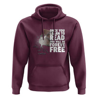 Frederick Douglass Freedom Quote Hoodie Once You Learn To Read - Wonder Print Shop