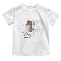 Frederick Douglass Freedom Quote Toddler T Shirt Once You Learn To Read - Wonder Print Shop