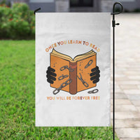 Breaking Every Chain Education Garden Flag Frederick Douglass Quote - Wonder Print Shop