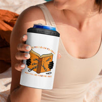 Breaking Every Chain Education 4 in 1 Can Cooler Tumbler Frederick Douglass Quote - Wonder Print Shop