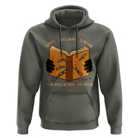 Breaking Every Chain Education Hoodie Frederick Douglass Quote - Wonder Print Shop