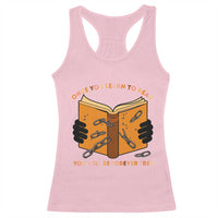 Breaking Every Chain Education Racerback Tank Top Frederick Douglass Quote - Wonder Print Shop