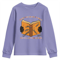 Breaking Every Chain Education Youth Sweatshirt Frederick Douglass Quote - Wonder Print Shop