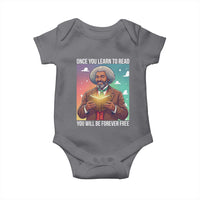 Frederick Douglass Reading And Freedom Baby Onesie African American Heritage - Wonder Print Shop