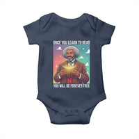 Frederick Douglass Reading And Freedom Baby Onesie African American Heritage - Wonder Print Shop