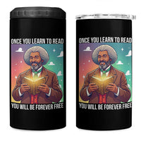 Frederick Douglass Reading And Freedom 4 in 1 Can Cooler Tumbler African American Heritage - Wonder Print Shop