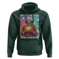 Frederick Douglass Reading And Freedom Hoodie African American Heritage - Wonder Print Shop
