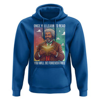 Frederick Douglass Reading And Freedom Hoodie African American Heritage - Wonder Print Shop