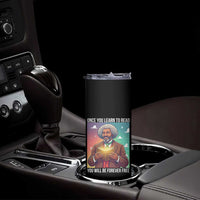 Frederick Douglass Reading And Freedom Skinny Tumbler African American Heritage - Wonder Print Shop