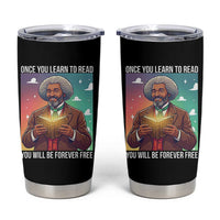 Frederick Douglass Reading And Freedom Tumbler Cup African American Heritage - Wonder Print Shop