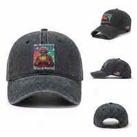 Frederick Douglass Reading And Freedom Washed Cotton Baseball Cap African American Heritage