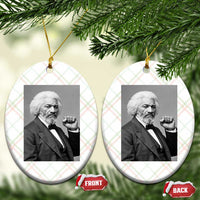 Strong Black History Leader Ceramic Ornament Frederick Douglass Empowerment - Wonder Print Shop