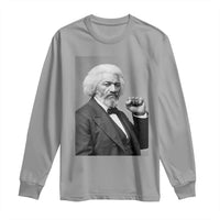 Strong Black History Leader Long Sleeve Shirt Frederick Douglass Empowerment - Wonder Print Shop