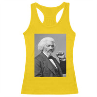 Strong Black History Leader Racerback Tank Top Frederick Douglass Empowerment - Wonder Print Shop