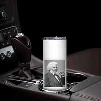 Strong Black History Leader Skinny Tumbler Frederick Douglass Empowerment - Wonder Print Shop