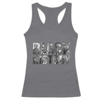 African American Leaders Racerback Tank Top Black History Month Legends - Wonder Print Shop