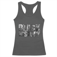 African American Leaders Racerback Tank Top Black History Month Legends - Wonder Print Shop