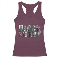 African American Leaders Racerback Tank Top Black History Month Legends - Wonder Print Shop