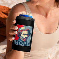 Frederick Douglass Hope Poster 4 in 1 Can Cooler Tumbler African American Heritage - Wonder Print Shop