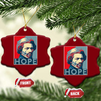 Frederick Douglass Hope Poster Ceramic Ornament African American Heritage - Wonder Print Shop