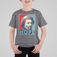 Frederick Douglass Hope Poster T Shirt For Kid African American Heritage - Wonder Print Shop