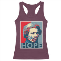 Frederick Douglass Hope Poster Racerback Tank Top African American Heritage - Wonder Print Shop