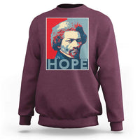 Frederick Douglass Hope Poster Sweatshirt African American Heritage - Wonder Print Shop
