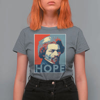 Frederick Douglass Hope Poster T Shirt For Women African American Heritage - Wonder Print Shop