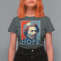 Frederick Douglass Hope Poster T Shirt For Women African American Heritage - Wonder Print Shop