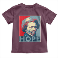 Frederick Douglass Hope Poster Toddler T Shirt African American Heritage - Wonder Print Shop