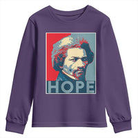 Frederick Douglass Hope Poster Youth Sweatshirt African American Heritage - Wonder Print Shop