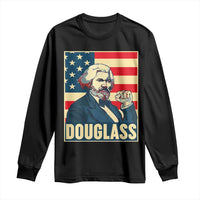 Frederick Douglass American Hero Long Sleeve Shirt Black History Month Gift - Wonder Print Shop