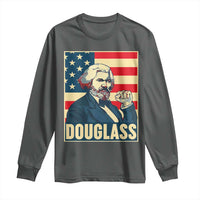 Frederick Douglass American Hero Long Sleeve Shirt Black History Month Gift - Wonder Print Shop