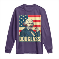 Frederick Douglass American Hero Long Sleeve Shirt Black History Month Gift - Wonder Print Shop